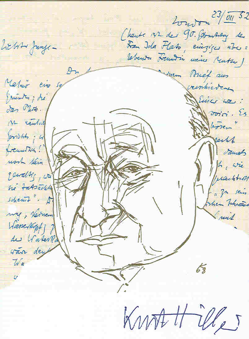 1. Seite der Einladungskarte und Motiv der Plakate, die an